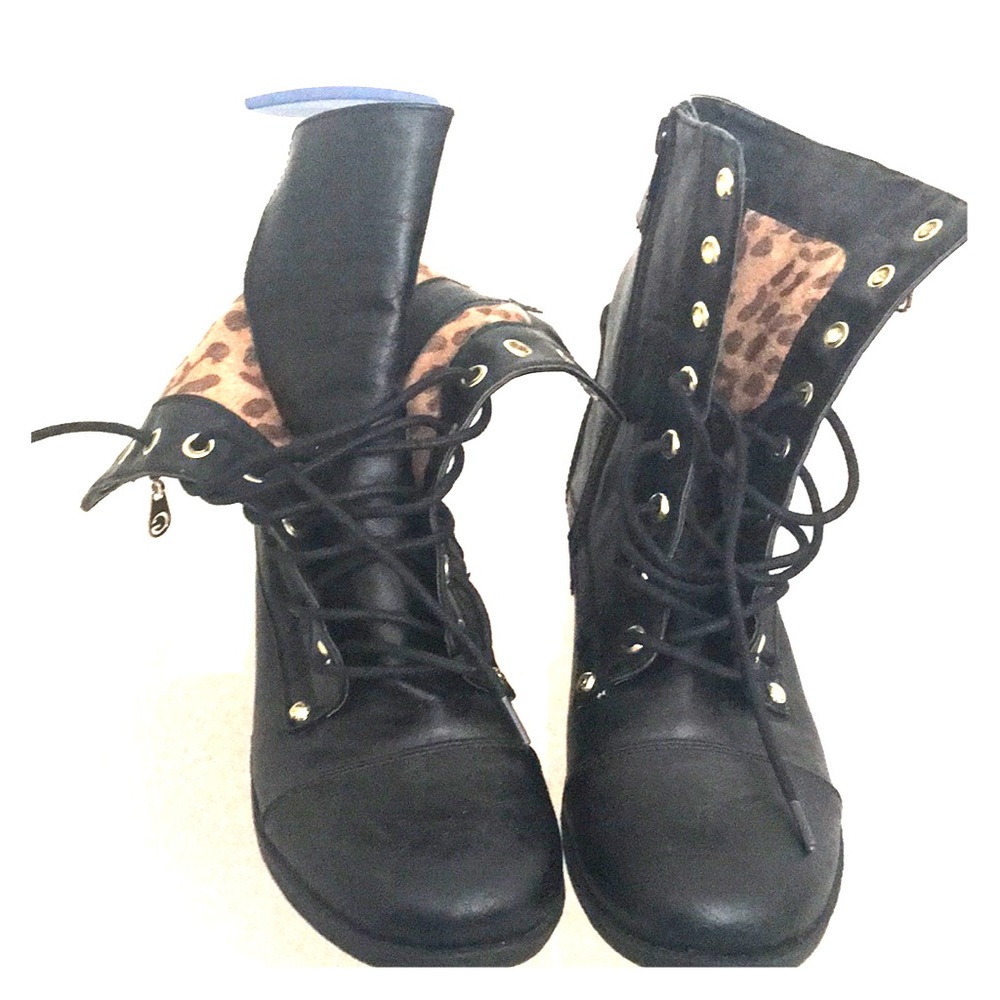 Sexy combat boots